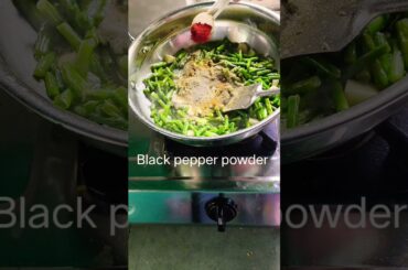 French beans ki sabji #french beans recipe #food #shorts  #youtubeshorts #ytshorts  #shortsvideo