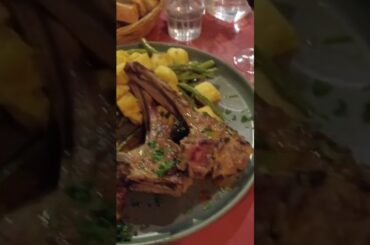 lamb chops, red wine, Paris, France #paris #france #lambchops