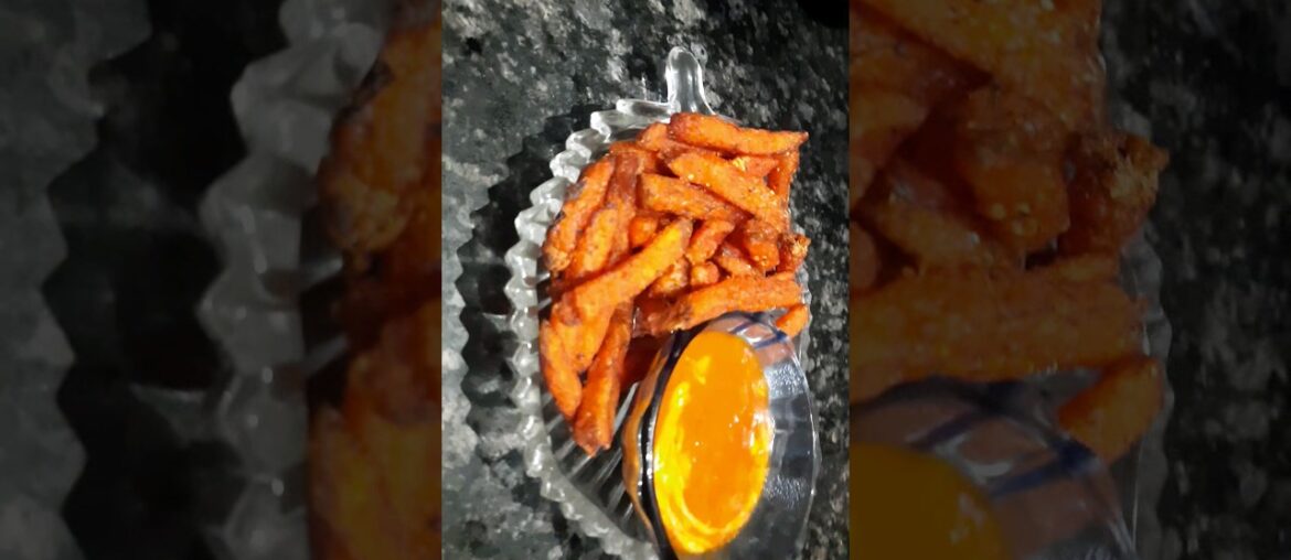 French fries/burger king french fries/french fries with chutney/frenchfries kese banaye/momoschutney