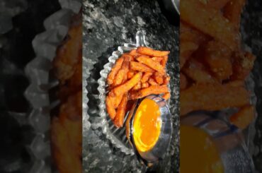 French fries/burger king french fries/french fries with chutney/frenchfries kese banaye/momoschutney