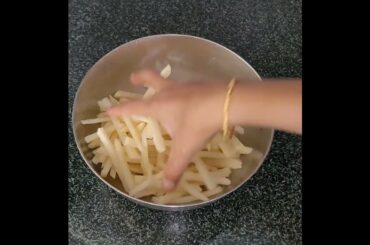 Potato french fries recipe #vanieasykitchen #potatorecipe