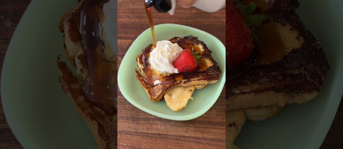 easiest French toast your kids will love #mom #momhack #momlife #breakfast #recipe #frenchtoast