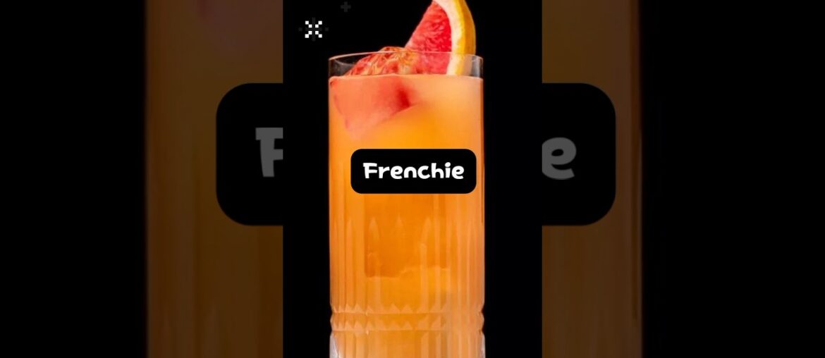 Frenchie #cocktail #bartender #short #trending #viral #gin #french #grapefruit #asmr #yt Frenchie #cocktail #bartender #short #trending #viral #gin #french #grapefruit #asmr #yt