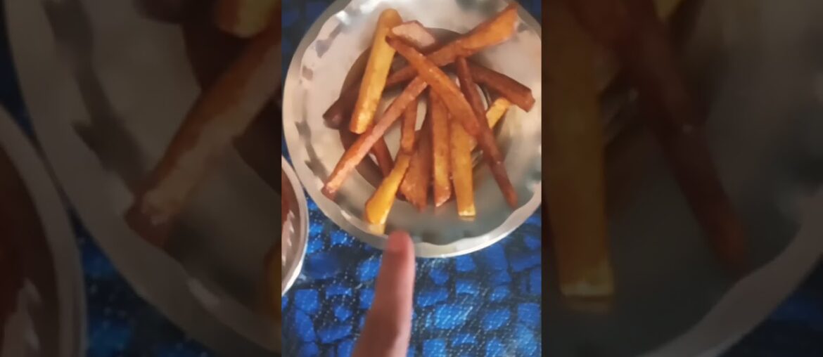 French fry #short #video #tamato #salt#redchilly#black mirch