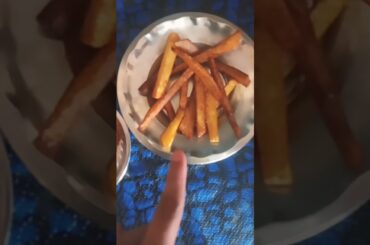 French fry #short #video #tamato #salt#redchilly#black mirch