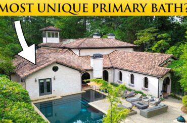 TOUR A $3M Mansion With THE MOST UNIQUE Primary Bath Ever!