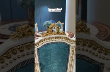 Exporting French style luxury furniture for dining room