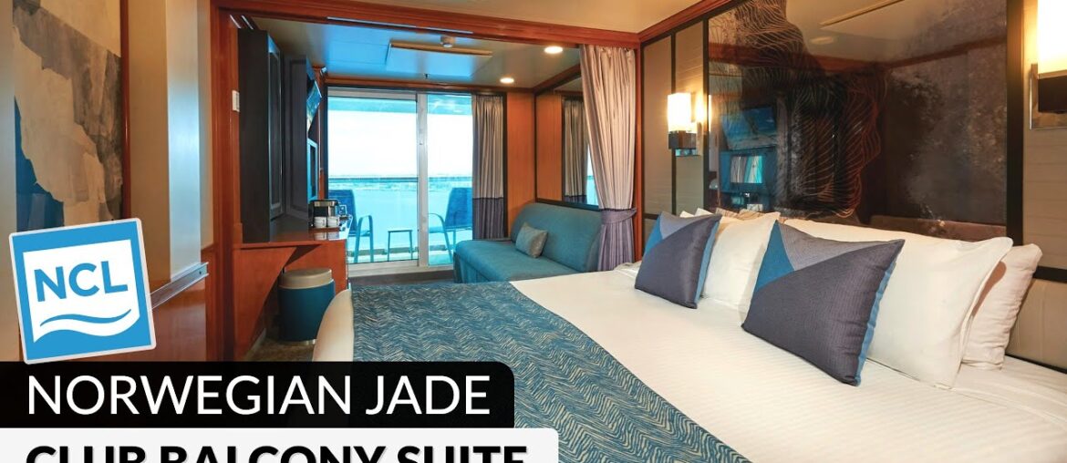 Norwegian Jade | Club Balcony Suite Full Walkthrough Tour | 2024 | 4K