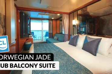Norwegian Jade | Club Balcony Suite Full Walkthrough Tour | 2024 | 4K