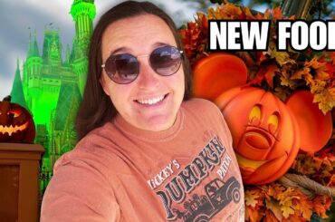 NEW HALLOWEEN FOOD IN MAGIC KINGDOM- Walt Disney World