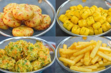 14 Amazing Potato Recipes!! Collections! French Fries, Potato balls, Potato Sticks, Potato Snacks!
