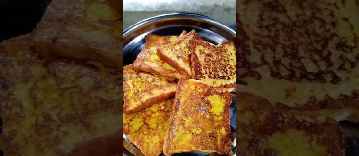 #Short | French Toast Recipe | Quick & Simple French Toast#trendingshort#ytshorts#sweetbread
