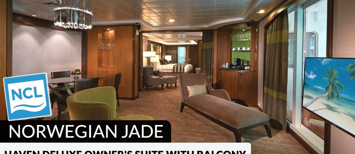 Norwegian Jade | Haven Deluxe Owner's Suite with Balcony Full Walkthrough Tour | 2024 | 4K