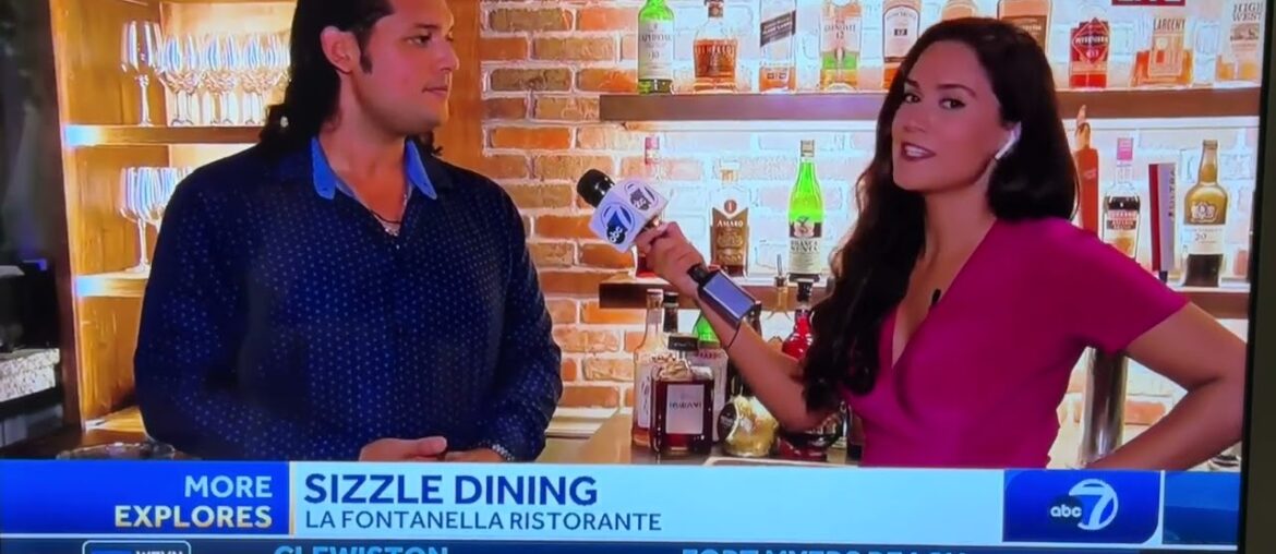 La Fontanella on ABC7 Sizzle Dining 2024