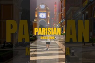 Step into a Parisian dream in the heart of Macau.