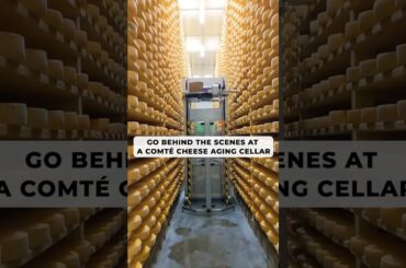 Savor Comte Cheese Road Trip in France #Shorts
