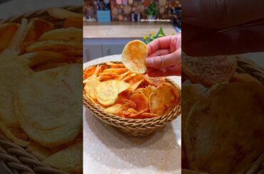 Homemade Crispy French Fries | Lays Recipe | #shorts #viralshorts #potatorecipe #potatochips #lays