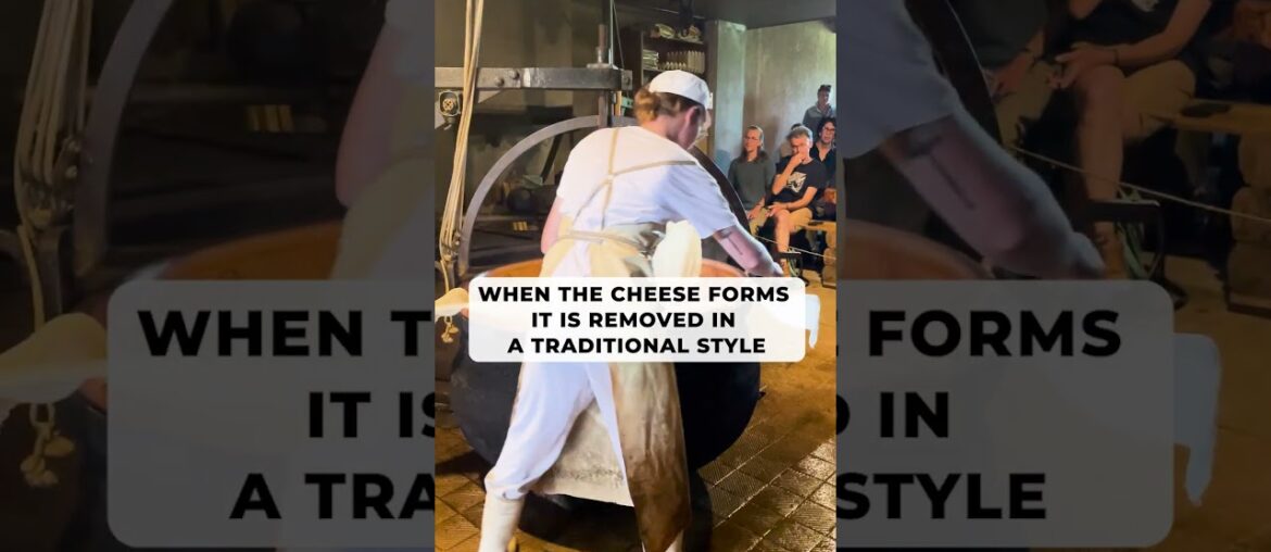 Fascinating Artisanal Comte Cheese Making #Shorts