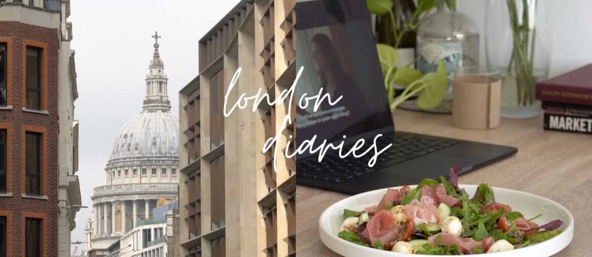 Romanticising Summer in London | French toast, iced coffee, wine & sunset