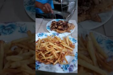 Seafood and Chips (French Fries) #shorts