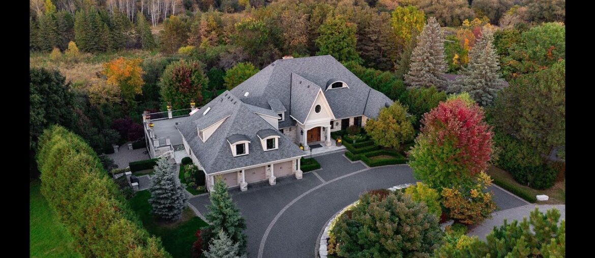 King City | 4+2 Beds | 7 Baths | 11,300 SF French Country Estate Nestled On Perennial 2.3 Acres!