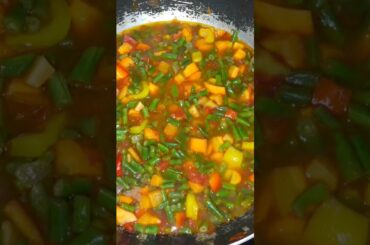 How to  french beans stew with white rice