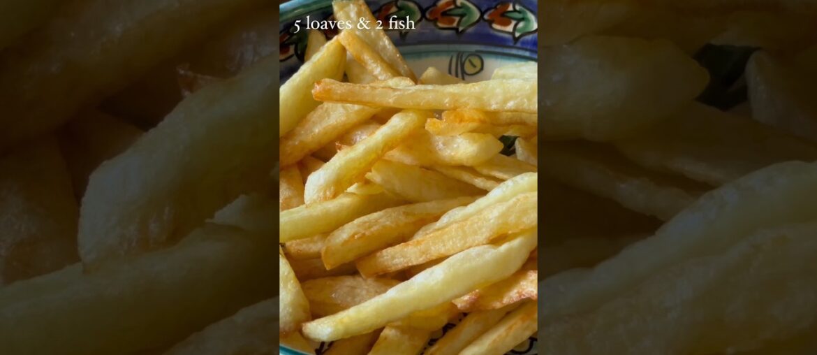 Crispy French Fries. Always Homemade #potato