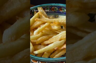 Crispy French Fries. Always Homemade #potato