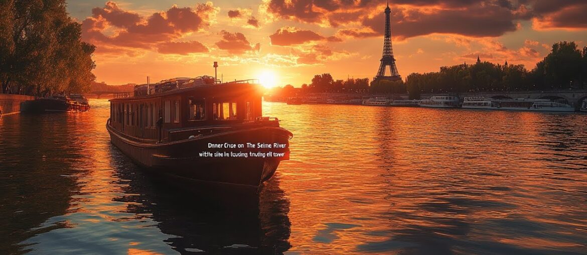 Luxury Dining Experience on Seine River in Paris France Luxury Dining Experience on Seine River in Paris France