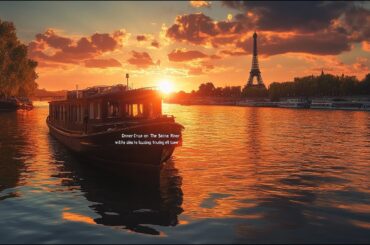 Luxury Dining Experience on Seine River in Paris France