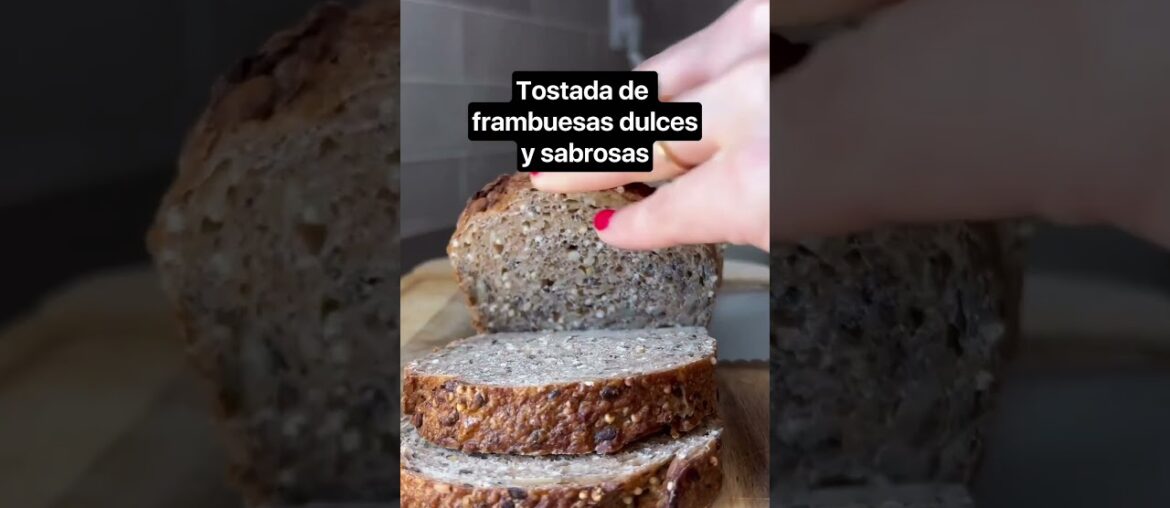 Tostada de frambuesas dulces y sabrosas | #shrots #frambuesas #desayuno #breakfast #viralvideo Tostada de frambuesas dulces y sabrosas | #shrots #frambuesas #desayuno #breakfast #viralvideo