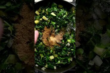 Savory One-Skillet Green Shakshuka #shorts