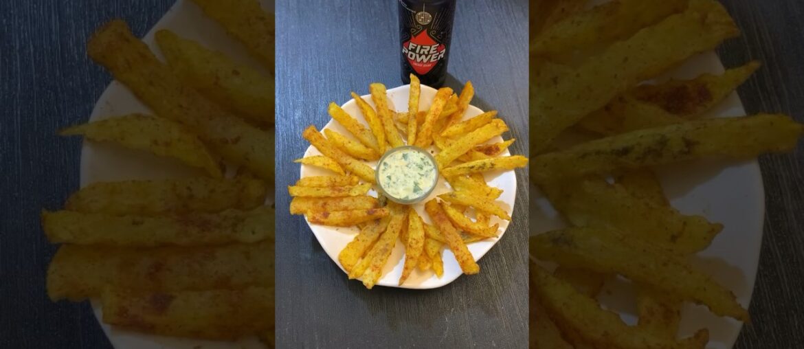 MAKE A GOLDEN AND DELICIOUS FRENCH FRIES. God how delicious. #shorts #potato #golden #frenchfries