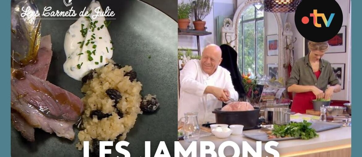 Les jambons - Les Carnets de Julie