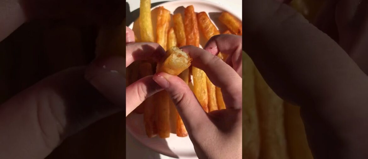 Crispy French fries #aloofries #frenchfries #aloo #recipe #todayshorts