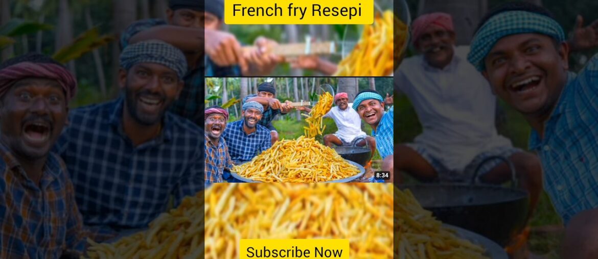 Making french fry in village #shortsvideo #food #patata#frenchfries #patata fry#ytshorts