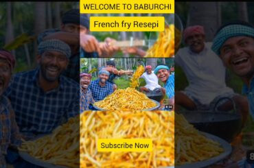 Making french fry in village #shortsvideo #food #patata#frenchfries #patata fry#ytshorts