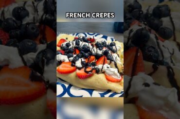 French Crepes | Easy Recipe #frenchcrepes #easyrecipe #crepes