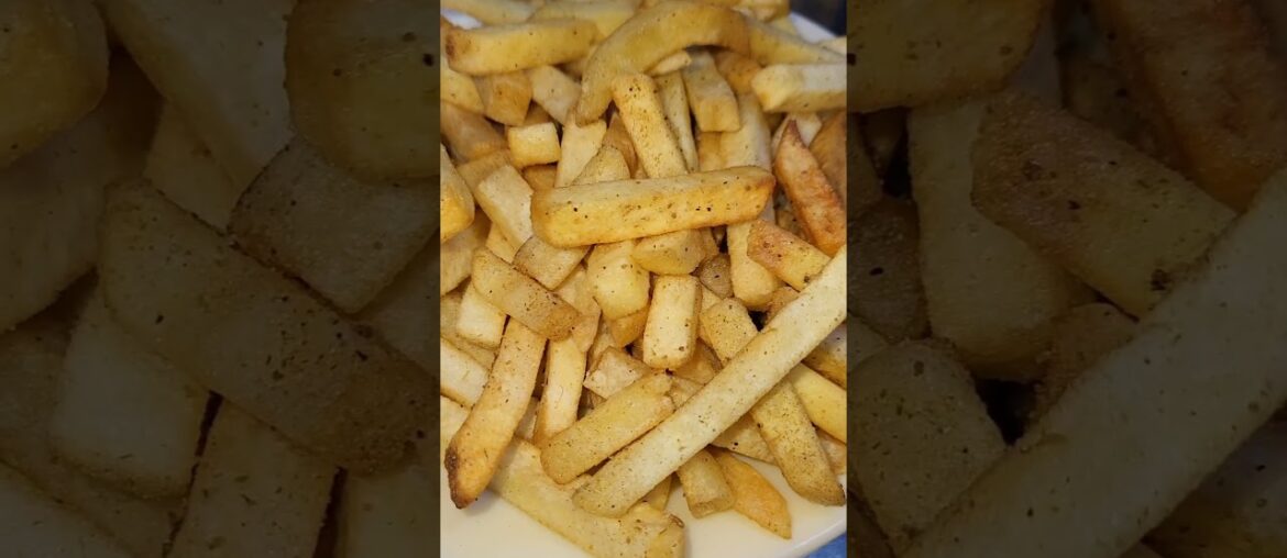 Healthy milk tea & French fries recipe #tasty #shorts