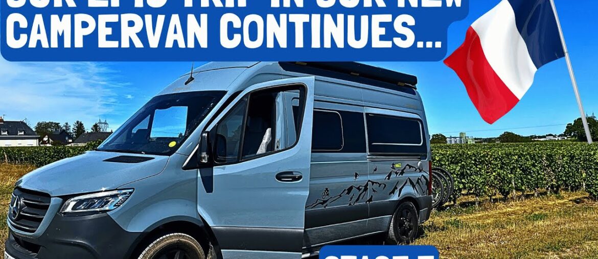 Continuing Our EPIC Adventure In France With Our Amazing **New** Hymer Camper Van! Continuing Our EPIC Adventure In France With Our Amazing **New** Hymer Camper Van!