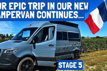Continuing Our EPIC Adventure In France With Our Amazing **New** Hymer Camper Van!