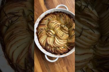 Day 94 of 100: Sliced Potato Bake. Recipe is on my blog.