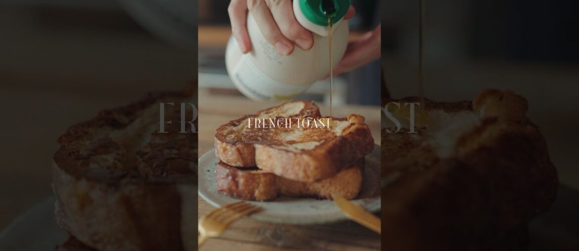Super Easy But Tasty French Toast #vegan #plantbased #frenchtoast