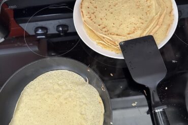 J’ai finalement maitrisé la recette de crêpes de ma mère