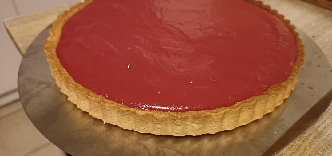 Tarte framboise meringuée 🍇
