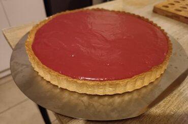 Tarte framboise meringuée 🍇