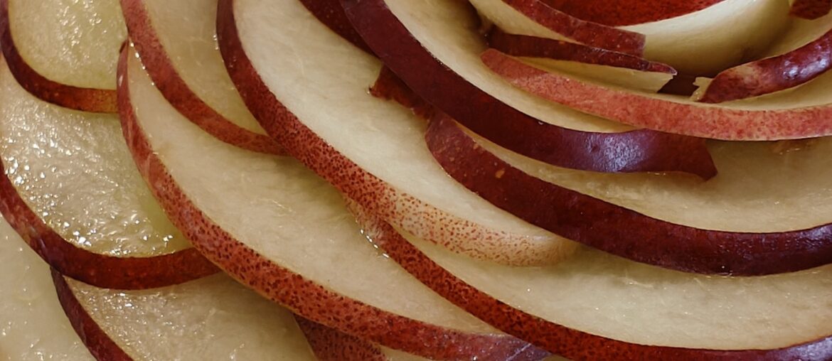 Tarte à la nectarine