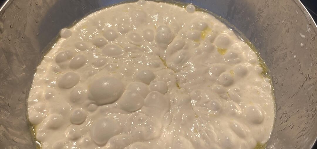 Premier essai de focaccia Premier essai de focaccia