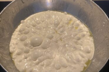 Premier essai de focaccia