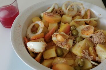 Making a Summer Potato Salad